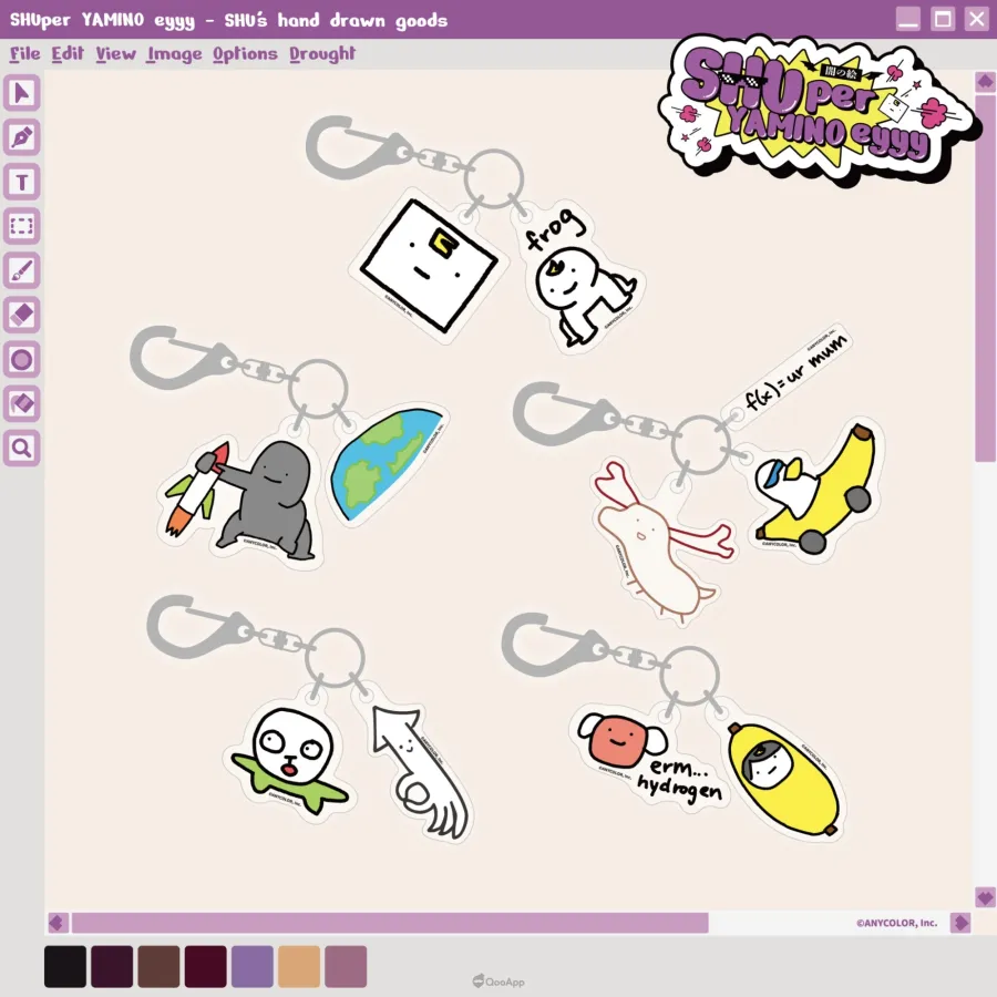 NIJISANJI EN Shu Yamino 个人手绘原创商品系列12月6日全球同步开卖! 7 image5