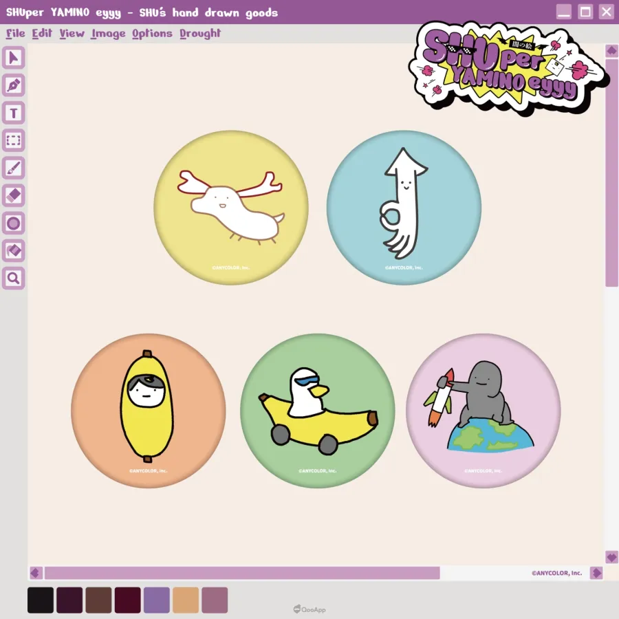 NIJISANJI EN Shu Yamino 个人手绘原创商品系列12月6日全球同步开卖! 8 image3