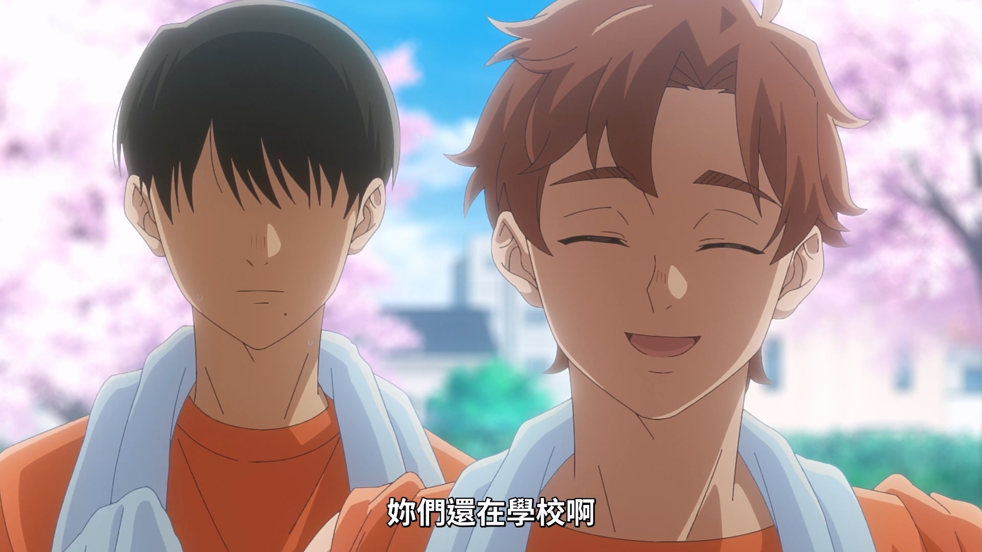 桃瀬隼斗(CV:小笠原仁),经常与雾尾一起行动的帅气足球部部员。 image