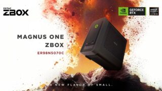 [游戏][资讯][PC]ZOTAC 首台搭载 AMD Ryzen 9 迷你电脑 MAGNUS ONE ER98N5070C 上市