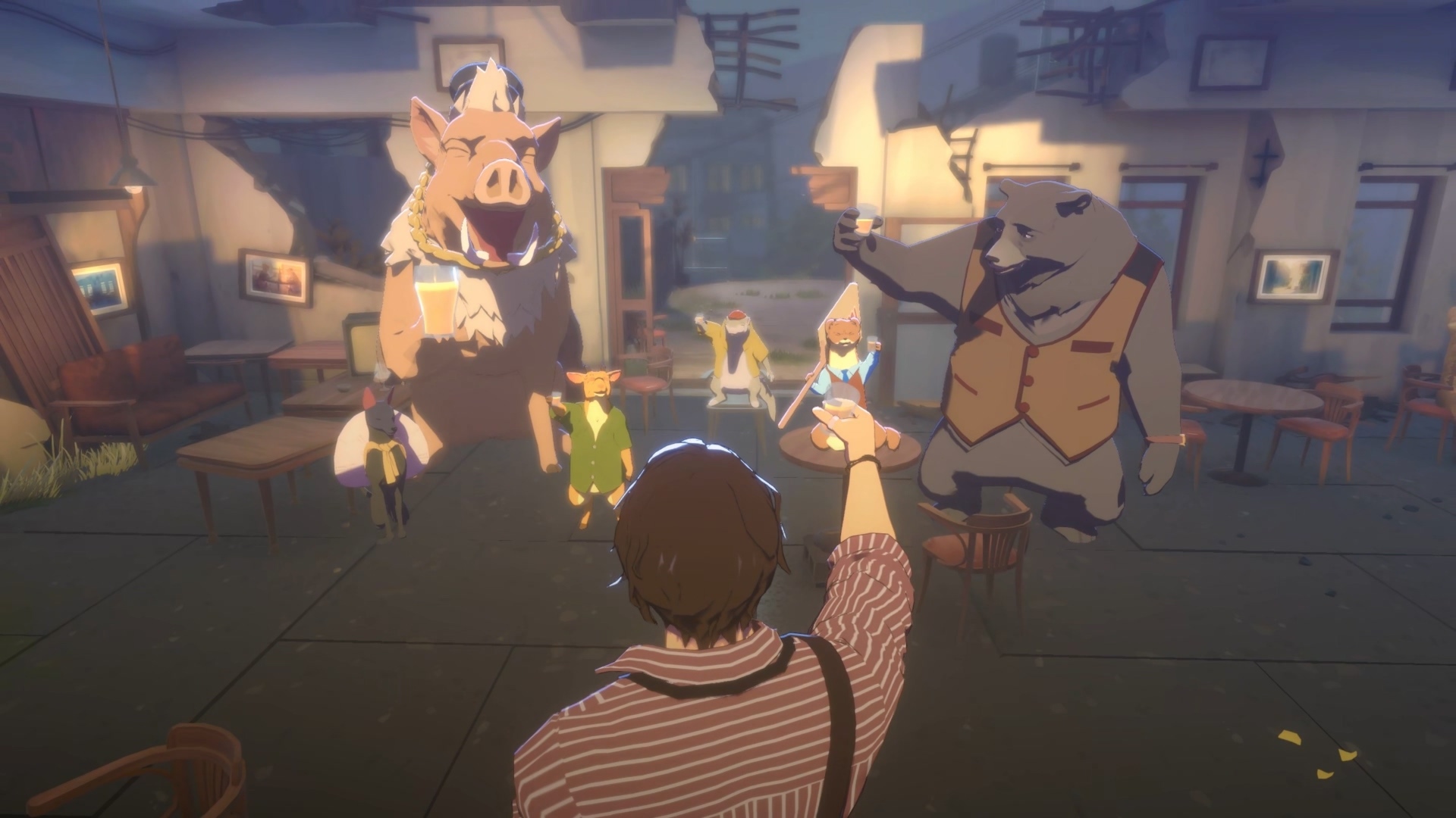 与动物们的交流十分温暖 image