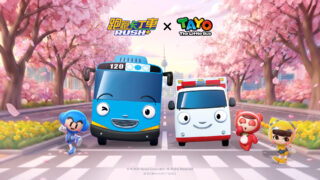 [游戏][资讯][手游]《跑跑卡丁车 RUSH+》携手韩国人气动画《TAYO The Little Bus》推出联名活动