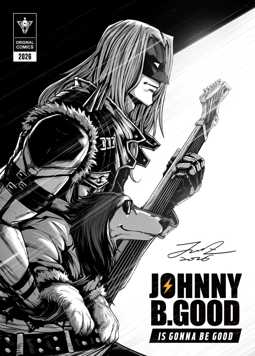 ・作品名稱:《JOHNNY B. GOOD IS GONNA BE GOOD》 ・作者: JASONZ(現居台灣) image