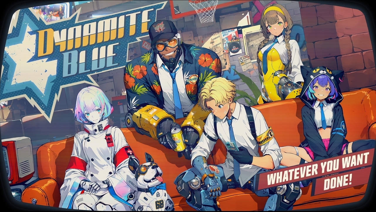 [游戏][资讯][PC]《魅影再臨》開發團隊新作《Dynamite Blue》國際版公開上市時間 釋出事前登錄宣傳影片