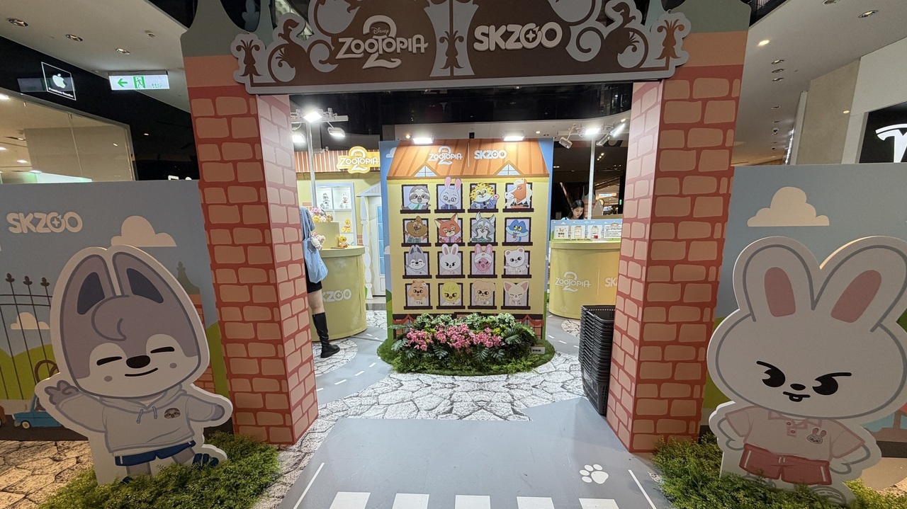 [动漫][资讯]SKZOO 攜手《動物方城市 2》期間限定快閃店 9 月 5 日起於 A11 一樓登場
