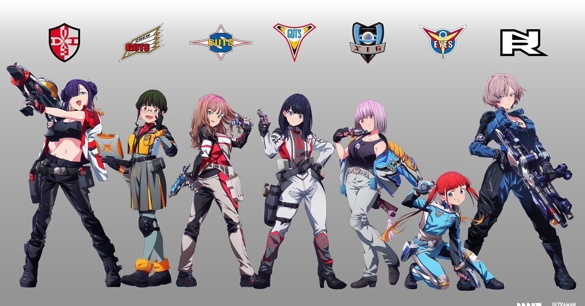[动漫][资讯]超人力霸王 X GRIDMAN UNIVERSE 跨界合作「平成防衛隊女主角」公開