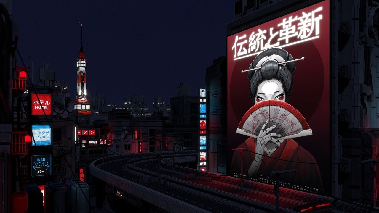 [游戏][资讯][PC]結合潛行元素動作遊戲《東京城塞都市》公開　化身傭兵穿梭高牆霓虹城市