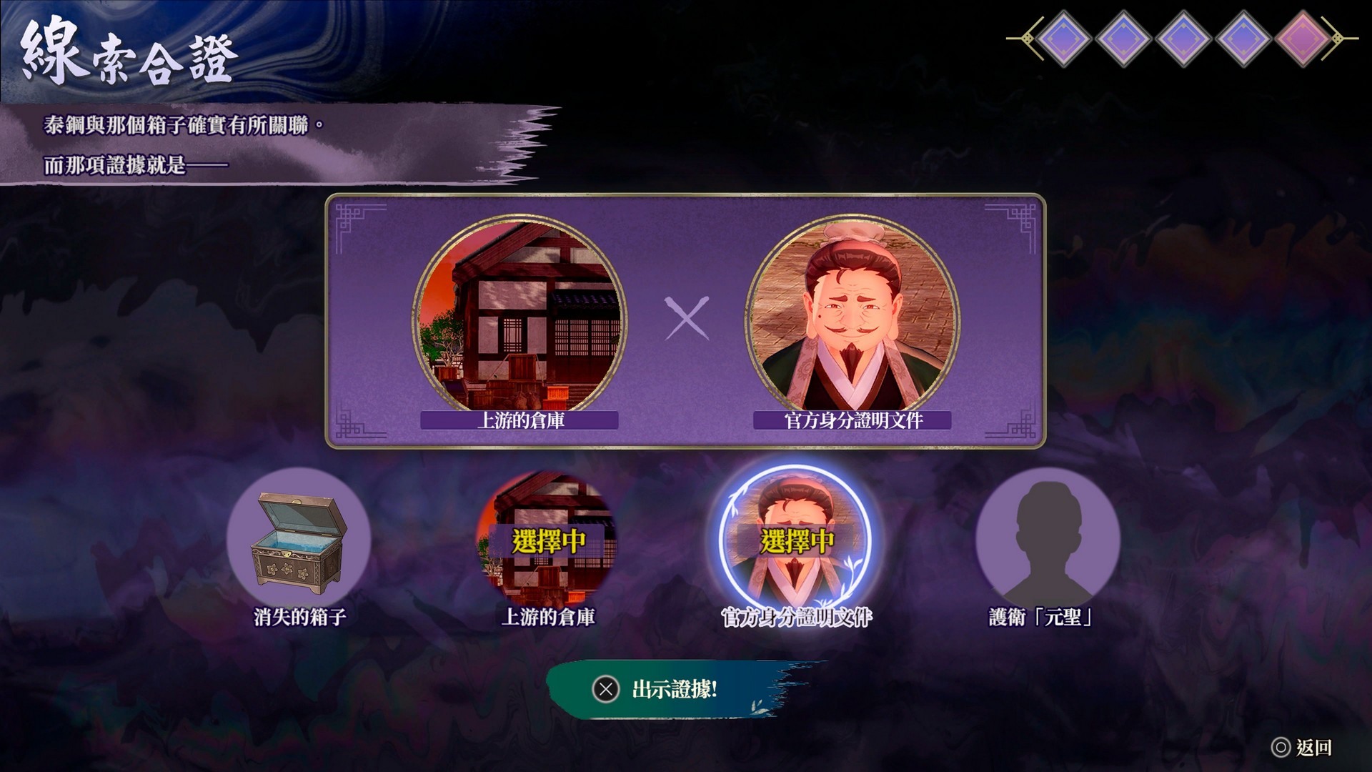 將兩項證據線索合證, 就能讓事件新的真相浮現 image