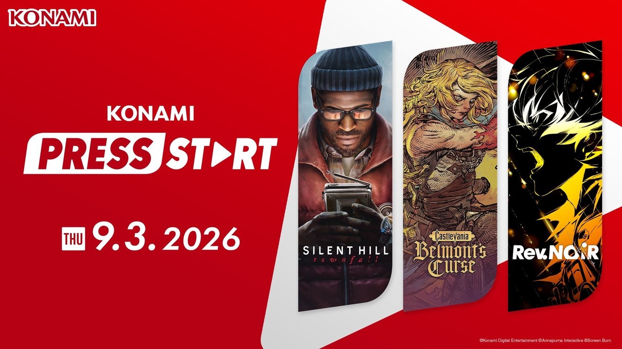 [游戏][资讯][PC]KONAMI PRESS START 直播節目內容回顧 多款新作情報公開