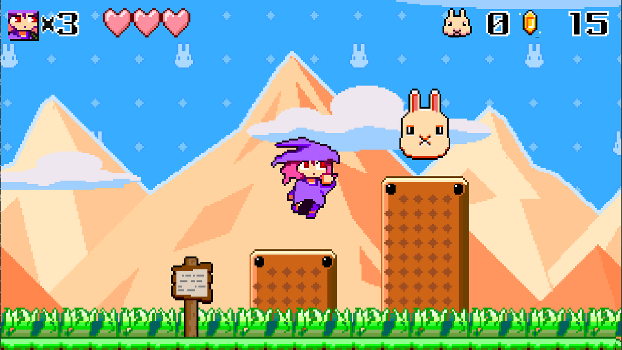 [游戏][资讯][PC]經典 2D 平台玩法結合可愛畫風 新款動作遊戲《薩庫薩庫小魔女》確定將支援繁體中文