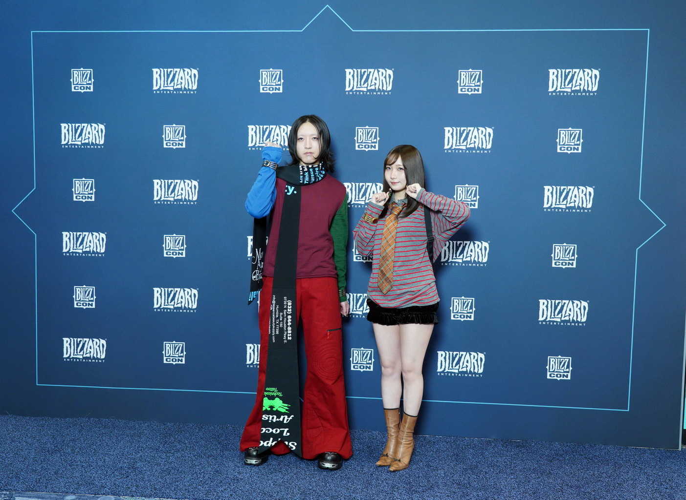 YOASOBI 在 BlizzCon 首日現身會場(巴哈姆特 GNN 攝影) image