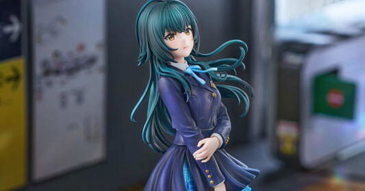 [游戏][资讯][手游]【模型】MiraiMira《學園偶像大師》月村手毬 雨後的鳶尾花 特訓前Ver. 預計2027年06月販售