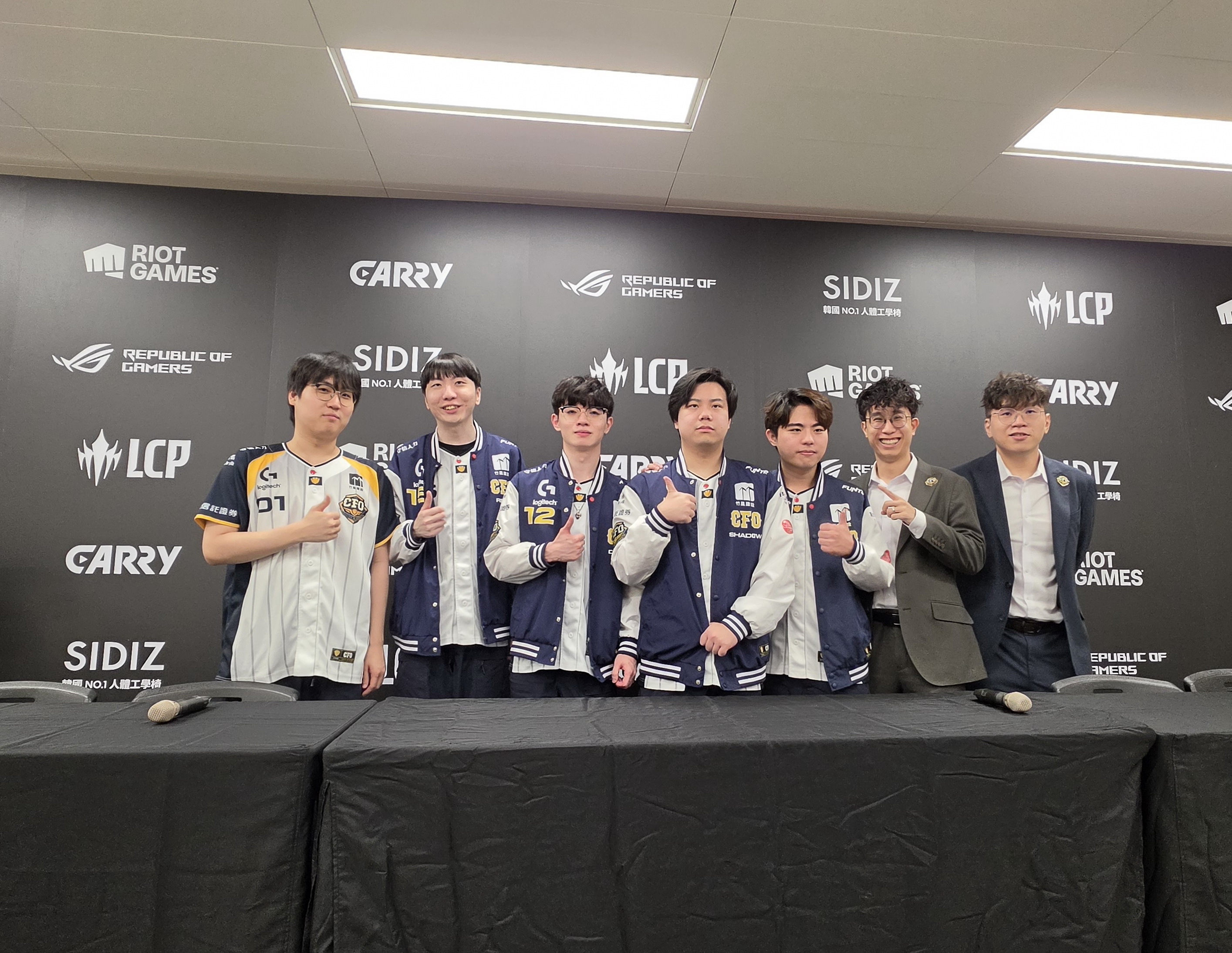 CFO 今日出席賽後記者會 image