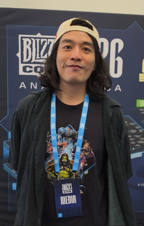 左起阿滴、萊斯、RJ 廉傑克曼此次在 BlizzCon 2026 現場接受巴哈姆特 GNN 專訪,分享他們對於參加此次暴雪嘉年華的感想 image
