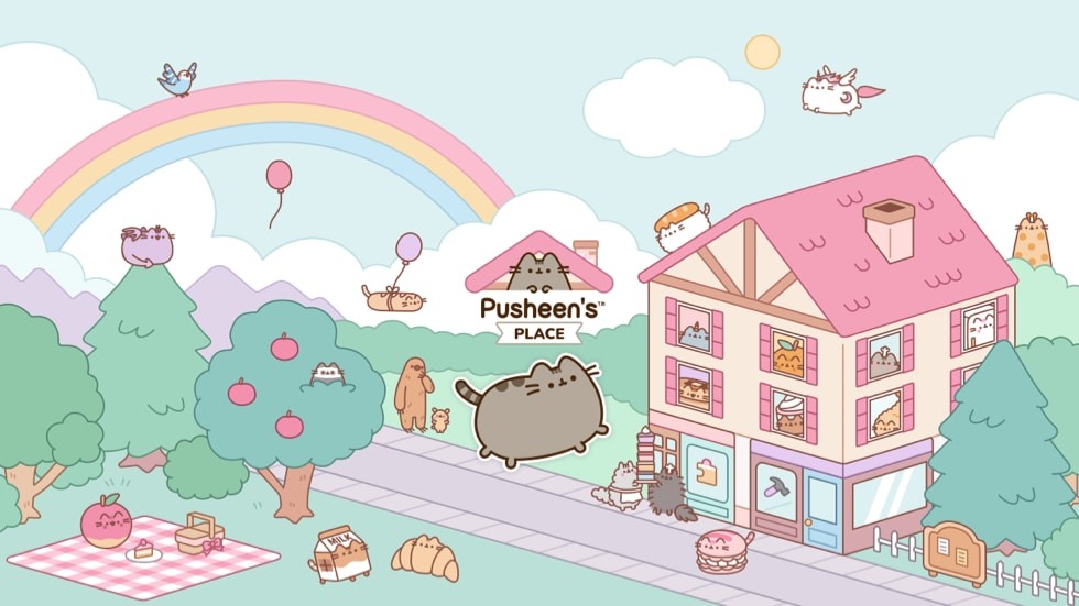 《Pusheen’s Place》將於 10 月 1 日在 Apple Arcade 獨家推出,是首款正式授權以 Pusheen 貓為主角的遊戲。 image