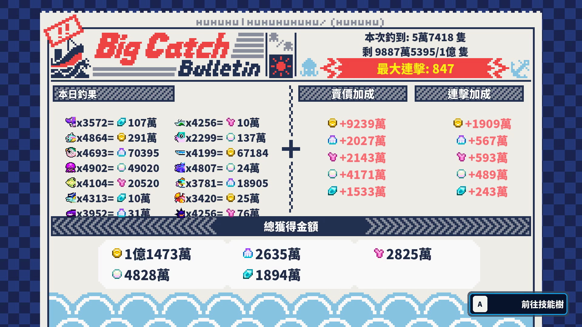 結算畫面 image