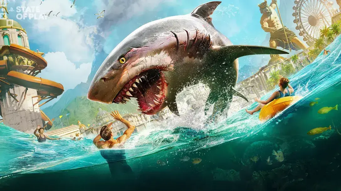 [游戏][资讯][PC]《食人鯊 2》預定 2027 年登場 在海神王國主題樂園展開獵食與進化