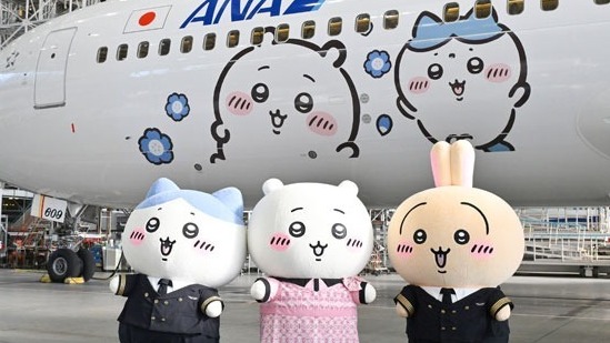 [漫画][资讯]ANA《吉伊卡哇》彩繪機於日本國內線正式啟航