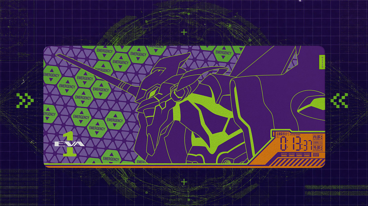 [游戏][资讯][PC]釋放 EVA-01 的力量！Razer x EVANGELION 初號機主題系列電競設備亮相