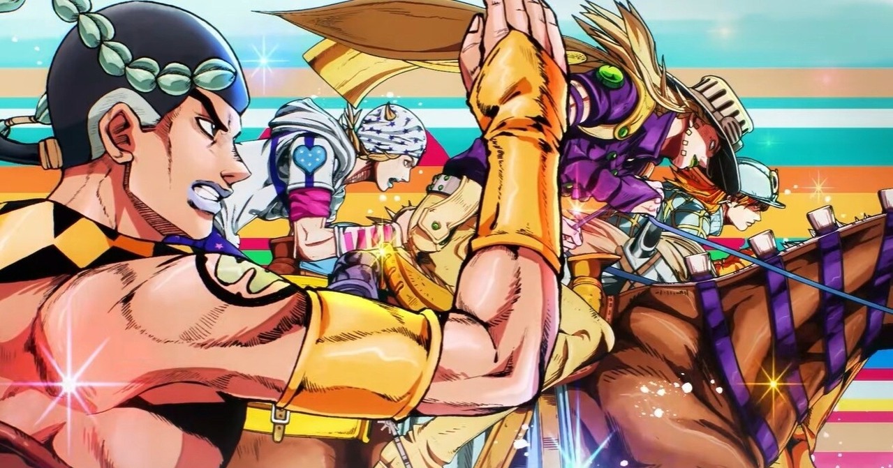 [动漫][资讯]動畫《JOJO的奇妙冒險 飆馬野郎》釋出無字幕片頭影片！