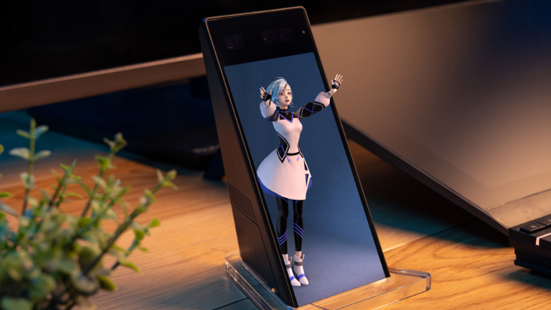 [游戏][资讯][PC]Sony 發表 6 吋小型空間再現顯示器「ELF-MN1」！免戴眼鏡桌上召喚立體角色與虛擬分身