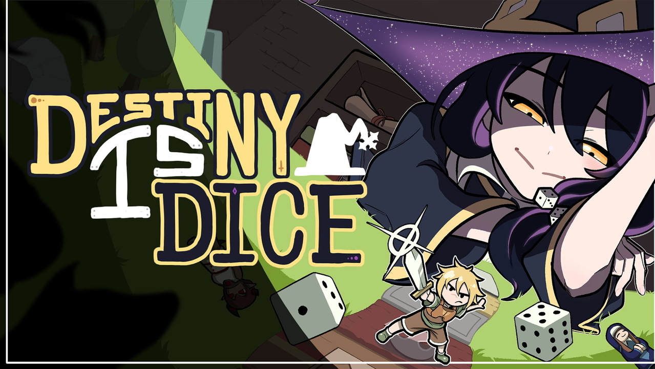 [游戏][资讯][PC]骰子回合制 Roguelike 新作《命運即骰 Destiny Is Dice》明年一月問世 由女巫決定你的命運